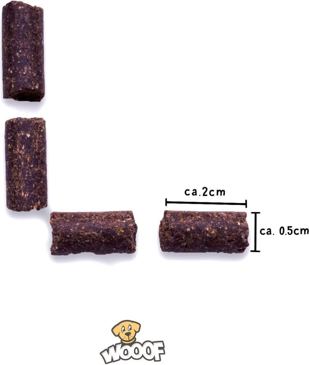 WOOOF Eend 18KG - Geperst Hondenvoer - Hypoallergeen Hondenvoer - Geperste Hondenbrokken - Droogvoer 5 WOOOF Eend 18KG - Geperst Hondenvoer - Hypoallergeen Hondenvoer - Geperste Hondenbrokken - Droogvoer - Afbeelding 5