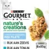 Gourmet Nature's Creations - Kattenvoer Natvoer - Zeevis - 48 X 85 Gr