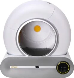 Merkloos Petlux® Zelfreinigende Automatische Kattenbak Met App En LED-Touch -Dierenwinkel 1131x1200 1