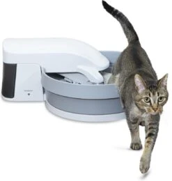 Zelfreinigende Kattenbak - PetSafe Simply Clean - Fluisterstil Met Koolstoffilter Tegen Geurtjes