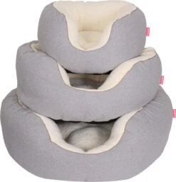 Snoozle Orthopedische Hondenmand - Zacht En Luxe Hondenkussen - Hondenbed - Wasbaar - Hondenmanden - 66cm - Lichtgrijs -Dierenwinkel 1162x1200