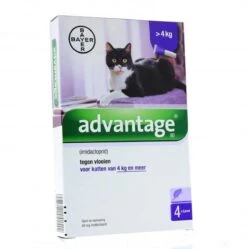 Advantage 80 Vlooiendruppelsl Kat Vanaf 4 Kg - 4 Pipetten -Dierenwinkel 1190x1200 3