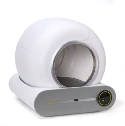 Merkloos Petlux® Zelfreinigende Automatische Kattenbak Met App En LED-Touch -Dierenwinkel 1197x1200 2