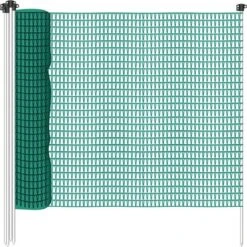 Verplaatsbare Net Afrastering Groen 80cm Hoog - 20m -Dierenwinkel 1198x1200 4
