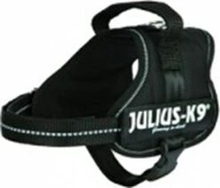Julius K9 K9®Powertuig, S - Mini, Zwart -Dierenwinkel 1200x1023