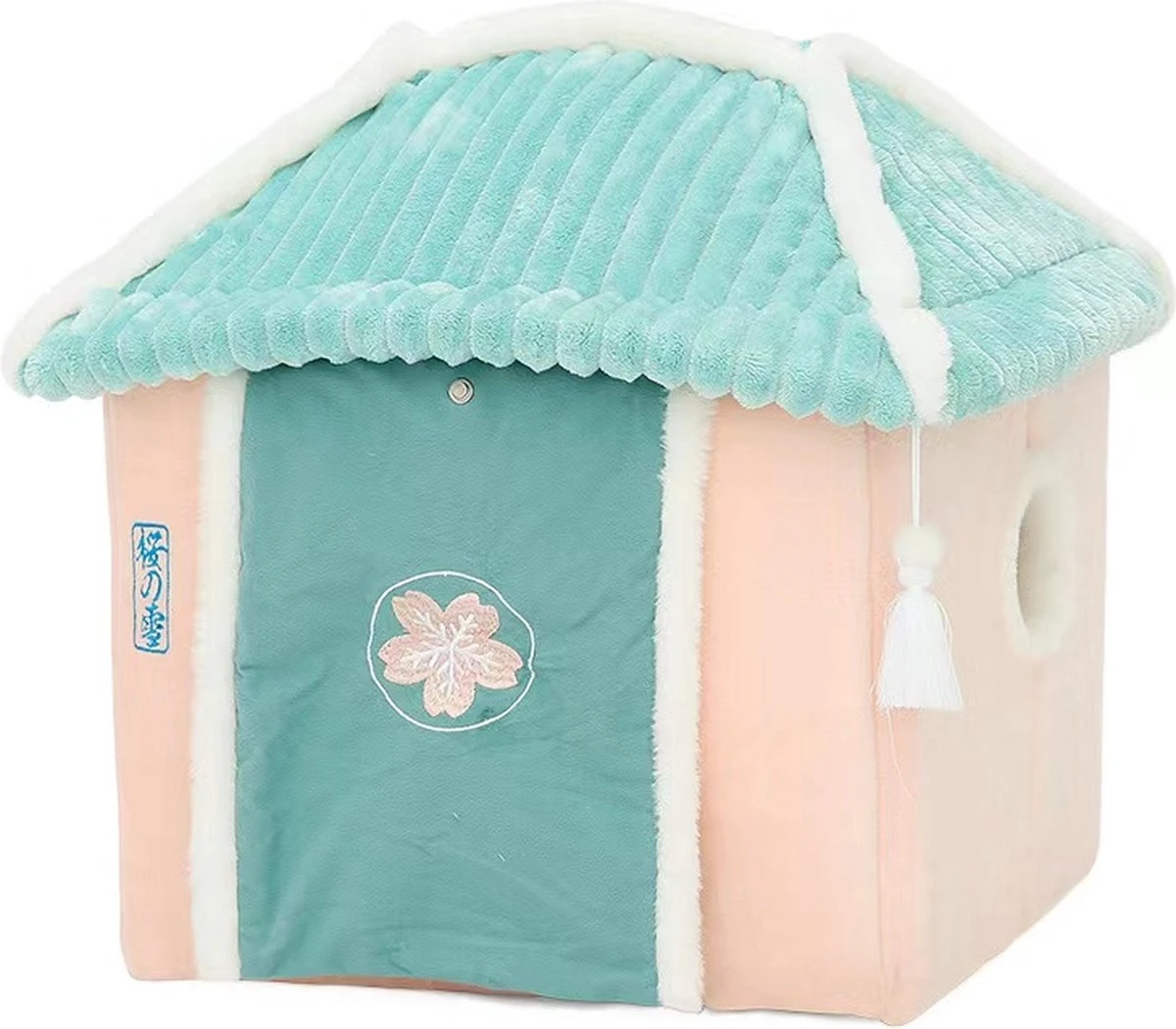 Merkloos Petsential Sakura Japanse Mand - Voor Katten (kattenmand) En Kleine Huisdieren (huisdierenmand) 9 Merkloos Petsential Sakura Japanse Mand - Voor Katten (kattenmand) En Kleine Huisdieren (huisdierenmand) - Afbeelding 9