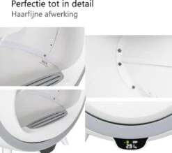 Merkloos Premium Kattenbak - Automatische - Zelfreinigende - Elektrische Kattenbak - Design Kattenbak -Dierenwinkel 1200x1066 1