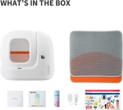 PETKIT® Pura MAX – Automatische Kattenbak – Elektrisch – Kattenbak Zelfreinigend – Bedienen Via De App -Dierenwinkel 1200x1068 1