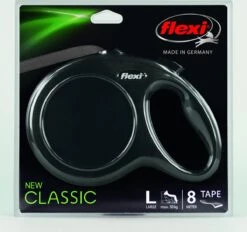 Flexi Rollijn New Classic Tape Large 8 M - Hondenriem - Zwart Tot 50kg 18 Flexi Rollijn New Classic Tape Large 8 M - Hondenriem - Zwart Tot 50kg -Dierenwinkel 1200x1129
