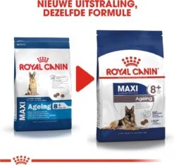 Royal Canin Maxi Ageing 8+ 15 KG -Dierenwinkel 1200x1135 1