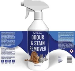 Petsly Odour & Stain Remover - Geurverwijderaars - Urine Vlekken Verwijderen Urinegeur Verwijderen Met Plantaardige Enzymen - 1L -Dierenwinkel 1200x1145 2