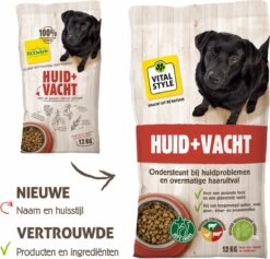 VITALstyle HUID+VACHT - Hondenbrokken - 12 Kg -Dierenwinkel 1200x1153