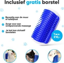 BFreshPets Kattenluik + Massageborstel - Met Tunnel - 4 Vergrendelingsstanden - Weersbestendig - Maat L - Zwart - 27 X 24 Cm 12 BFreshPets Kattenluik + Massageborstel - Met Tunnel - 4 Vergrendelingsstanden - Weersbestendig - Maat L - Zwart - 27 X 24 Cm -Dierenwinkel 1200x1173 2
