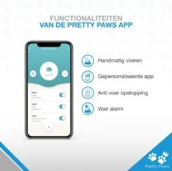 Pretty Paws PP005 Wifi Voerautomaat Zwart - Automatische Voerbak - Slimme Voerautomaat Met App - Instelbaar Voedingsschema - WIFI -Dierenwinkel 1200x1190 10