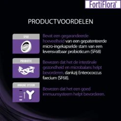Purina One Purina Pro Plan Veterinary Diets - Fortiflora Kat - Probiotic - 30 X 1 Gram -Dierenwinkel 1200x1193 2