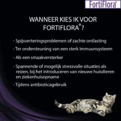 Purina One Purina Pro Plan Veterinary Diets - Fortiflora Kat - Probiotic - 30 X 1 Gram -Dierenwinkel 1200x1193 3