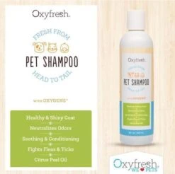 Oxyfresh Pets Hondenshampoo & Kattenshampoo - 237ml - Diervriendelijke Shampoo Voor Honden En Katten Zonder Irriterende Bestanddelen -Dierenwinkel 1200x1197 4
