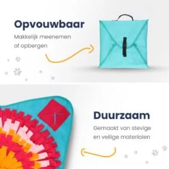 Snuffelmat 70x70cm Inclusief Rubberen Massage Bal & E-book - Speelmat Hond - Denkspel Hond - Puppy Speelgoed - Anti Schrok Mat - Honden Snoepjes - Cadeau Tip 10 Snuffelmat 70x70cm Inclusief Rubberen Massage Bal & E-book - Speelmat Hond - Denkspel Hond - Puppy Speelgoed - Anti Schrok Mat - Honden Snoepjes - Cadeau Tip -Dierenwinkel 1200x1200 13