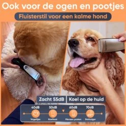 Happysnoots Hondentondeuse Draadloos Voor Dikke Vacht - Tondeuse Hond & Kat - Hondentrimmer - Professioneel Dieren Tondeuse -Dierenwinkel 1200x1200 134