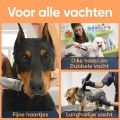 Happysnoots Hondentondeuse Draadloos Voor Dikke Vacht - Tondeuse Hond & Kat - Hondentrimmer - Professioneel Dieren Tondeuse -Dierenwinkel 1200x1200 138