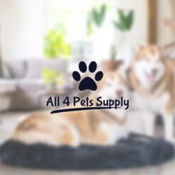 All 4 Pets Supply® Hondenmand Donut - Maat XL - Geschikt Voor Honden Tot 100 Cm - Hondenkussen - Zwart -Dierenwinkel 1200x1200 164