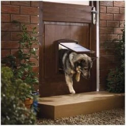 Petsafe 757 Hondenluik - Medium - Zilver/Tranparant -Dierenwinkel 1200x1200 182
