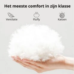 Behave Donut Hondenmand - Hondenkussen - Hondenbed - Kattenmand - Fluffy - Donut - 50cm - Beige -Dierenwinkel 1200x1200 189