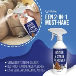 Petsly Odour & Stain Remover - Geurverwijderaars - Urine Vlekken Verwijderen Urinegeur Verwijderen Met Plantaardige Enzymen - 1L -Dierenwinkel 1200x1200 347