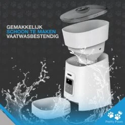 Pretty Paws PP002 Professionele Automatische Voerbak Kat- Stemrecorder - Voerautomaat - Katten Voerbak - Minimalistisch -Dierenwinkel 1200x1200 452