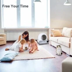 Merkloos Premium Kattenbak - Automatische - Zelfreinigende - Elektrische Kattenbak - Design Kattenbak -Dierenwinkel 1200x1200 469