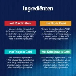 Felix Elke Dag Feest Mix Selectie In Gelei - Katten Natvoer - 80 X 85g -Dierenwinkel 1200x1200 556