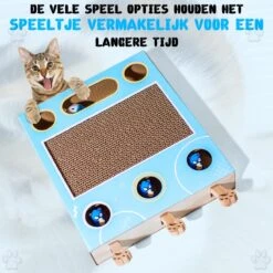 Sla De Mol Kattenspeeltje - Katten Speelgoed - Kattenspeelgoed - Kattenspeeltjes - Kattenspeeltjes Intelligentie - Kattenspeelgoed Intelligentie -Dierenwinkel 1200x1200 561