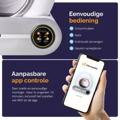 Viervoeter™ Kattenbak Zelfreinigend – Automatische Kattenbak – Zelfreinigende Kattenbak – Anti-geur – 53x58x55cm – Bedienen Via App – 65 Liter -Dierenwinkel 1200x1200 568