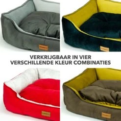Primeplus Grote Hondenmand XL - Grijs - 100x80x20 CM - Orthopedische Hondenmanden - Hondenkussen -Dierenwinkel 1200x1200 86