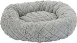 Beeztees Levisa - Kattenmand - Pluche - Grijs - 43x43x13 Cm -Dierenwinkel 1200x676