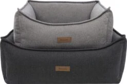 Benzano - Orthopedische Hondenmand - Wasmachine Wasbaar - Memory Foam - Donkergrijs - 100 CM -Dierenwinkel 1200x803