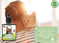 Natuurlijke Vlooiendruppels Voor Katten - Vanaf 4 Kg - 100% Natuurlijk - Vlooien - Zonder Giftige Pesticiden - 30 Ml - Speciale Formule Voor Katten - Vachtdruppels - Made In Holland 9 Natuurlijke Vlooiendruppels Voor Katten - Vanaf 4 Kg - 100% Natuurlijk - Vlooien - Zonder Giftige Pesticiden - 30 Ml - Speciale Formule Voor Katten - Vachtdruppels - Made In Holland -Dierenwinkel 1200x872 4