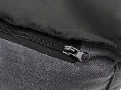 Benzano - Hondenmand - All Season - Wasmachine Wasbaar - Omkeerbaar Kussen - Pluche - Schuimvulling - Antraciet - 100 CM -Dierenwinkel 1200x900 4