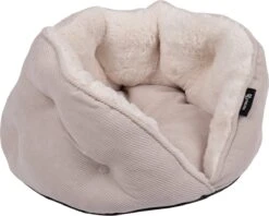 District 70 TUCK - Luxe & Comfortabele Mand Kleine Honden - Terra, Donkergrijs & Zand - 50x50x30 Cm - Zand -Dierenwinkel 1200x961 1