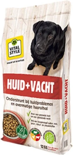 VITALstyle HUID+VACHT - Hondenbrokken - 12 Kg -Dierenwinkel 567x1200
