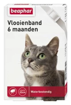 Beaphar Vlooienband - Wit - 1 Stuk -Dierenwinkel 810x1200