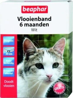 Beaphar Vlooienband - Wit - 1 Stuk -Dierenwinkel 892x1200 1
