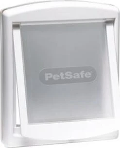 Petsafe 757 Hondenluik - Medium - Zilver/Tranparant -Dierenwinkel 971x1200